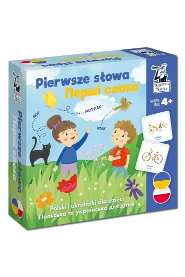 Pierwsze słowa. Polski i ukraiński dla dzieci