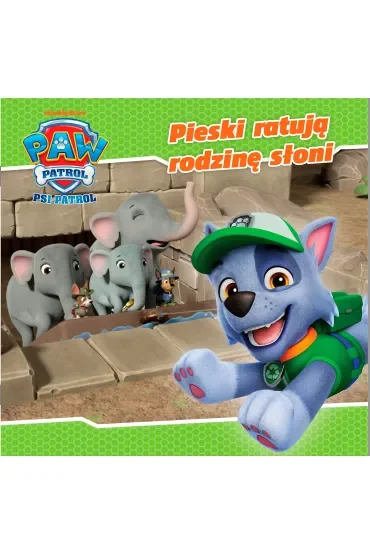 Pieski ratują rodzinę słoni. Psi Patrol