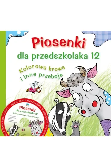 Piosenki dla przedszkolaka 12 Kolorowa krowa
