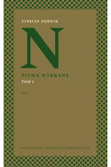 Pisma wybrane Tom 5 Listy