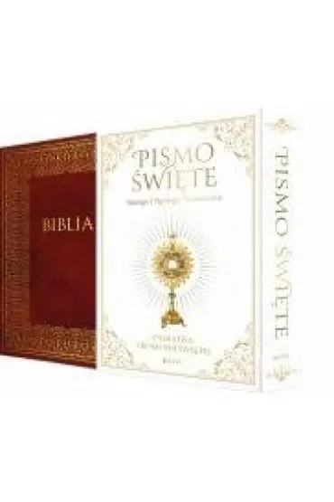 Pismo Święte Starego i Nowego Testamentu. Biblia Domowa. Pamiątka I Komunii Świętej