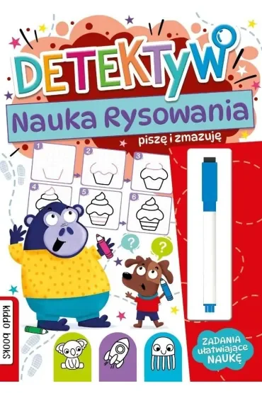 Detektyw. Nauka rysowania. Piszę i zmazuję