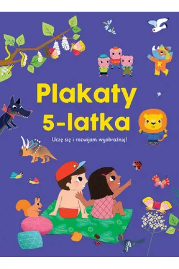 Plakaty 5-latka Uczę się i rozwijam wyobraźnię!