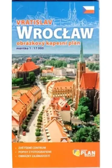 Wrocław - plan kieszonkowy rysunkowy CS - 2025