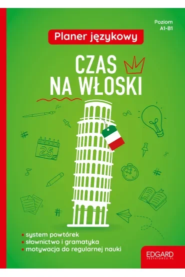Planer językowy. Czas na włoski. Poziom A1-B1