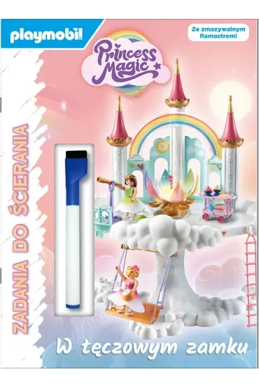 Playmobil Princess Magic. Zadania do ścierania. W tęczowym zamku