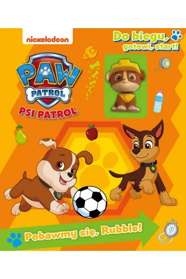 Pobawmy się, Rubble. Do biegu, gotowi, start! Psi Patrol