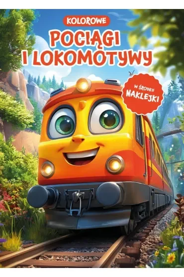 Kolorowe pociągi i lokomotywy