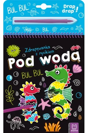 POD WODĄ. ZDRAPYWANKA Z RYSIKIEM