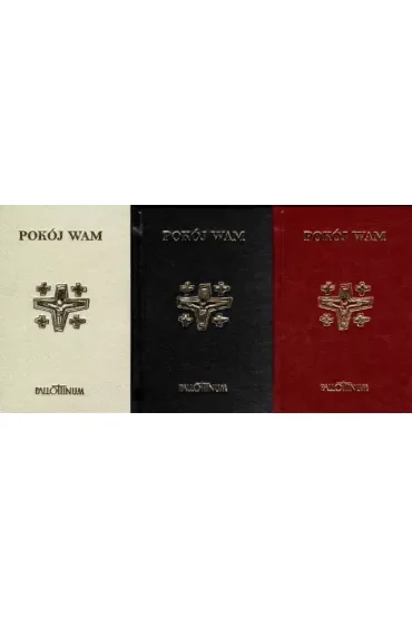 Pokój Wam modlitwnik - czarny