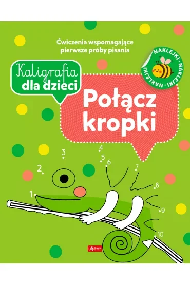 Połącz kropki. Kaligrafia dla dzieci