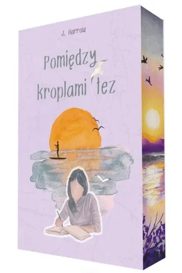 Pomiędzy kroplami łez (barwione brzegi)