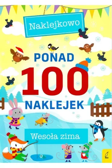 Ponad 100 naklejek. Wesoła zima