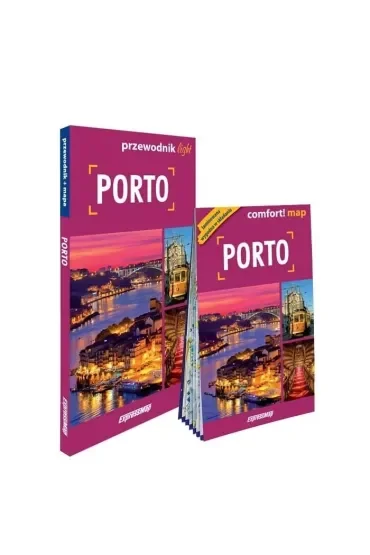 Porto light: przewodnik + mapa w.2025