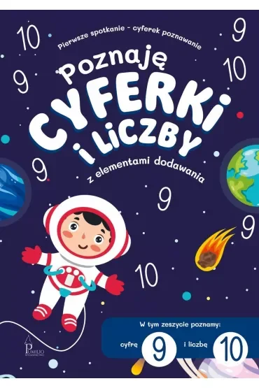 Poznaję cyferki i liczby 9,10 z elementami dodawania