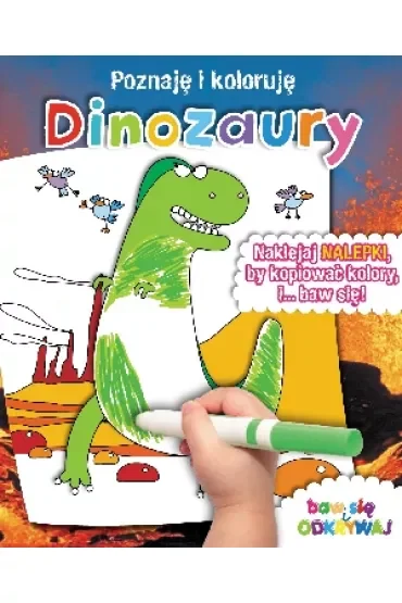 Dinozaury. Poznaję i koloruję