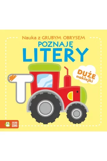 Poznaję litery. Nauka z grubym obrysem