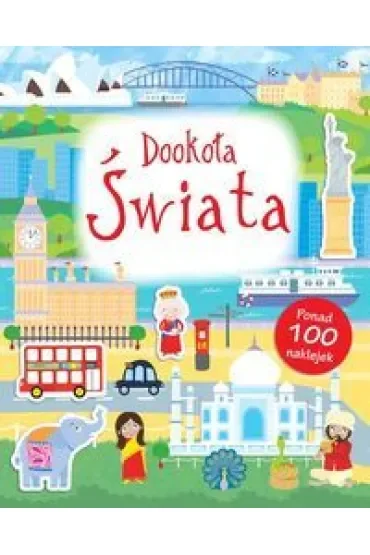 DOOKOŁA ŚWIATA Poznaję Świat + naklejki