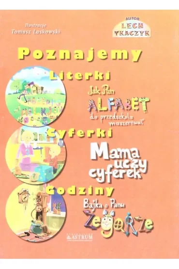 Poznajemy literki, cyferki, godziny + CD