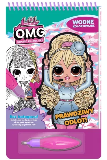 Prawdziwy odlot. L.O.L. Surprise! Wodne kolorowanie