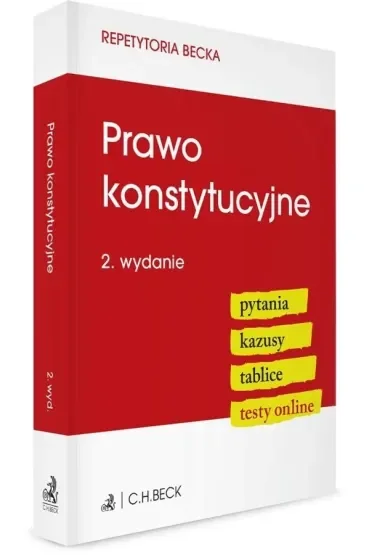 Prawo konstytucyjne. Pytania, kazusy, tablice, testy online