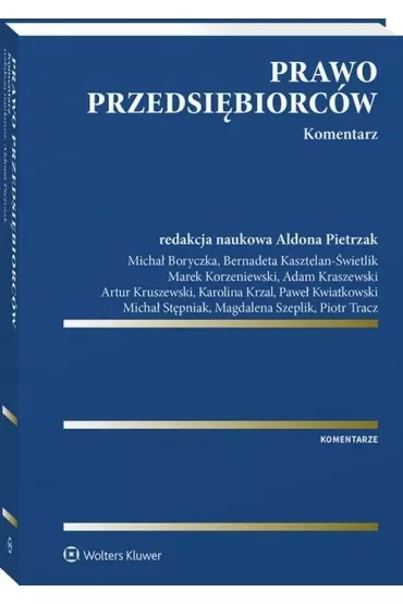 Prawo Przedsiębiorców Komentarz