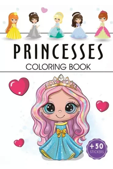 Princesses. Kolorowanka