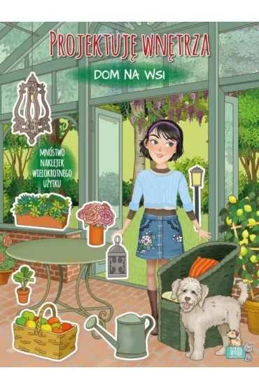 Dom na wsi. Projektuję wnętrza z naklejkami
