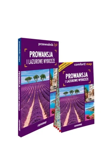 Prowansja i Lazurowe Wybrzeże zestaw przewodnikowy 2w1 light 2025