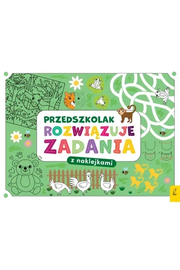 Przedszkolak rozwiązuje zadania. Zeszyt zielony