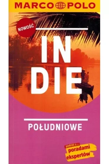 Indie południowe Przewodnik z mapą w etui Marco Polo
