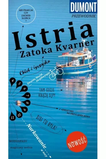 Istria, Zatoka Kvarner przewodnik Dumont Travel PP