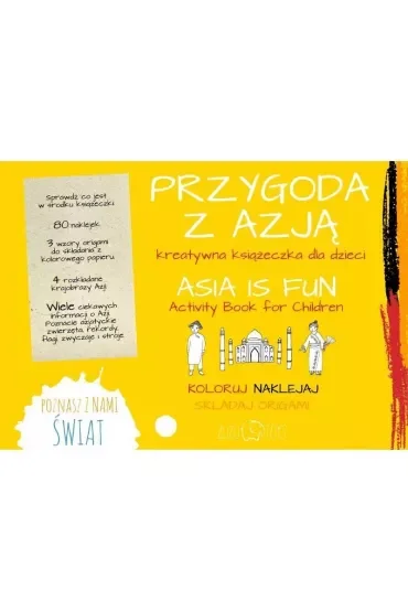 Przygoda z Azją - kreatywna książeczka