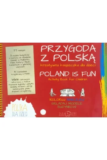 Przygoda z Polską Kreatywna książeczka dla dzieci