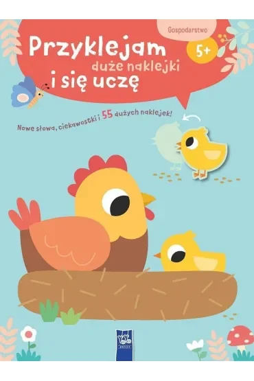 Przyklejam duże naklejki i się uczę. Gospodarstwo