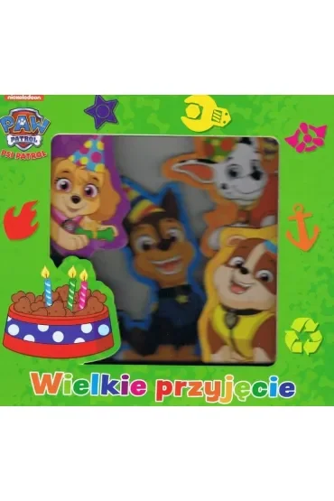 Psi Patrol Chwyć książeczkę 2 Wielkie przyjęcie