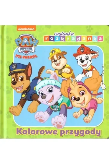 Psi Patrol. Czytanka rozkładanka. Kolorowe przygody