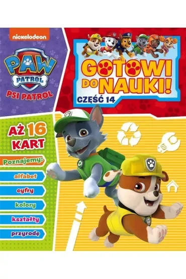 Książeczka edukacyjna 23x27 cm Gotowi do nauki z kartami MSZ 571968 MSZ