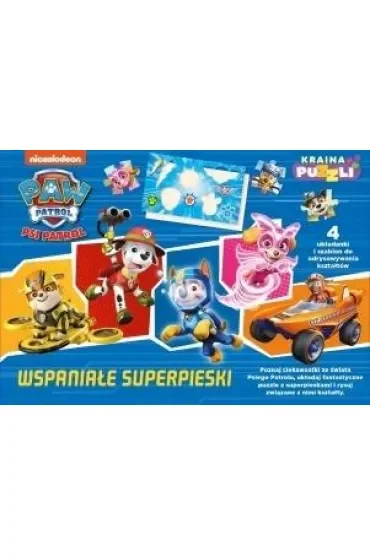 Wspaniałe superpieski. Kraina puzzli. Psi Patrol