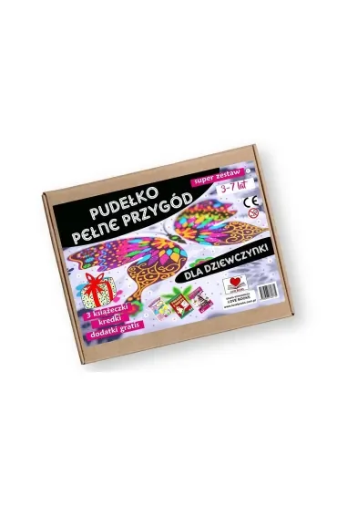 Pudełko pełne przygód dla dziewczynki 3-7 lat