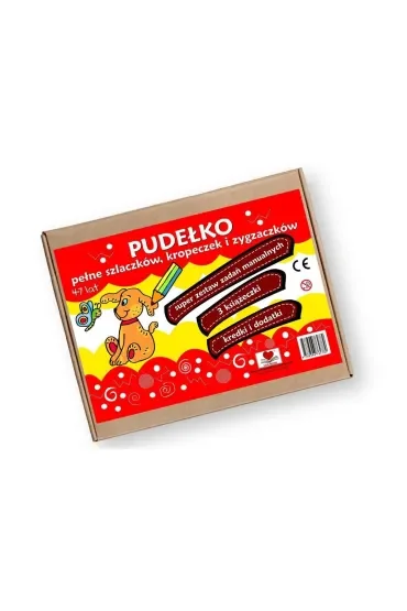 Pudełko pełne szlaczków, kropeczek i zygzaczków