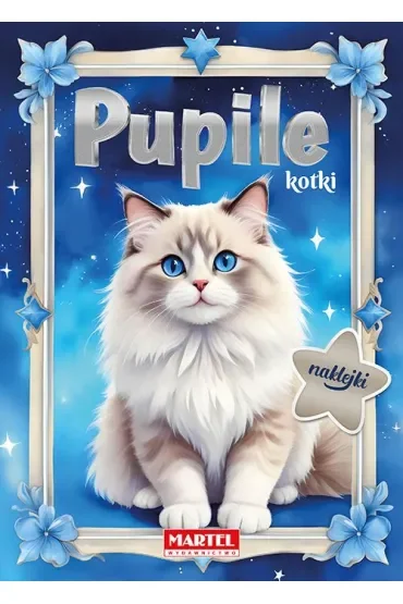 Pupile. Kotki z naklejkami