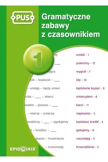PUS Gramatyczne zabawy z czasownikiem 1