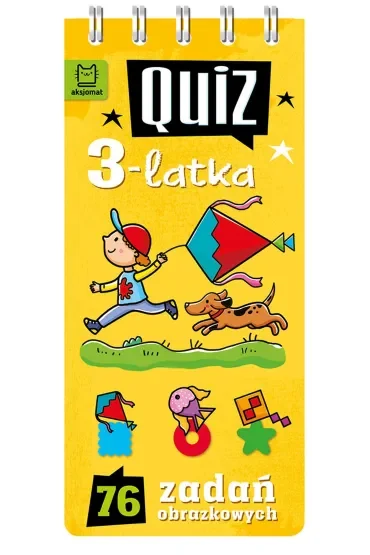 QUIZ 3-LATKA. 76 ZADAŃ OBRAZKOWYCH