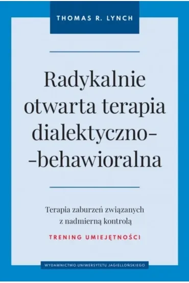Radykalnie otwarta terapia dialektyczno-behawioralna