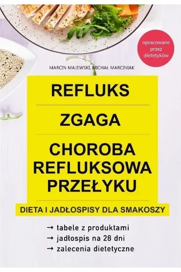 Refluks, zgaga, choroba refluksowa przełyku. Dieta