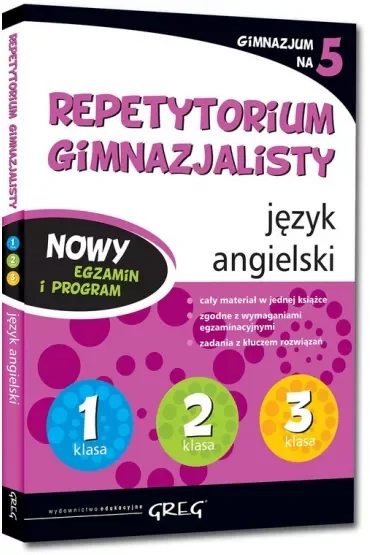 Repetytorium gimnazjalisty. Język angielski. 2019