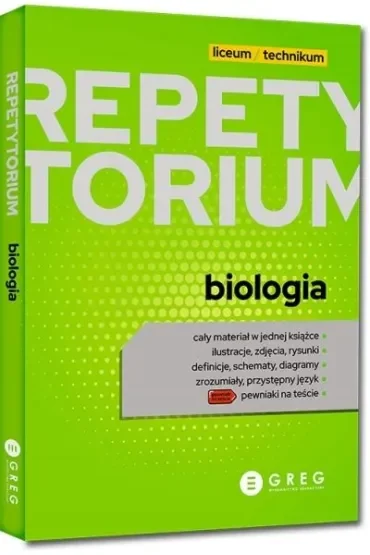 Biologia. Repetytorium. Liceum i technikum 2026