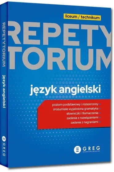 Język angielski. Repetytorium. Liceum i technikum 2026