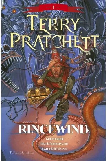 Rincewind. Tom 1 (Kolor magii, Blask fantastyczny, Czarodzicielstwo) (barwione brzegi)